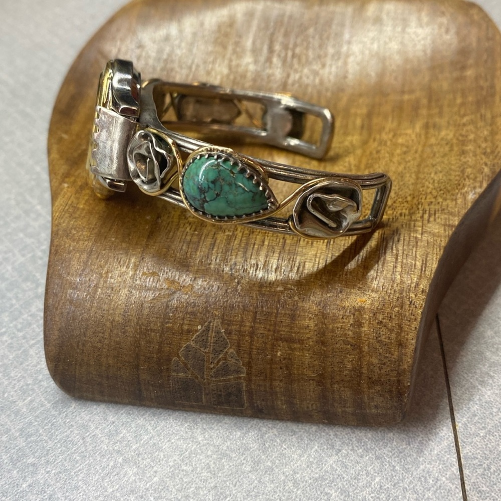 Turquoise watch bracelet